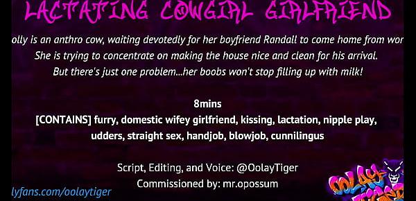 Lactating cowgirl girlfriend erotic audio play by oolay tiger 2170 Porn Videos