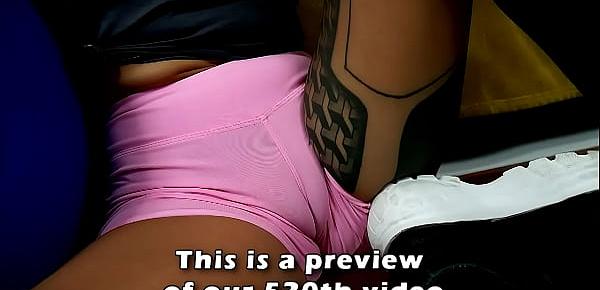 Big ass fat cameltoe amazingly sexy latina in super tight lycra spandex bikers 1313 Porn Videos picture